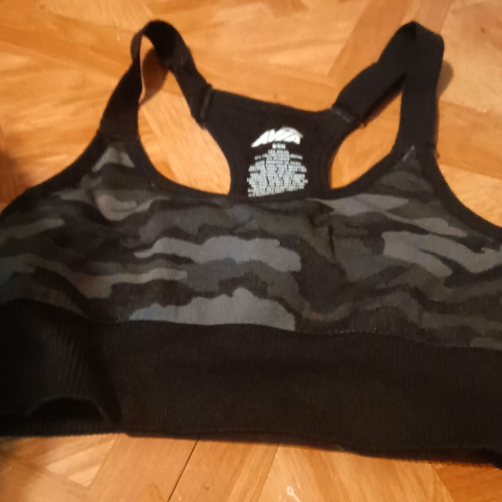 A sports bra